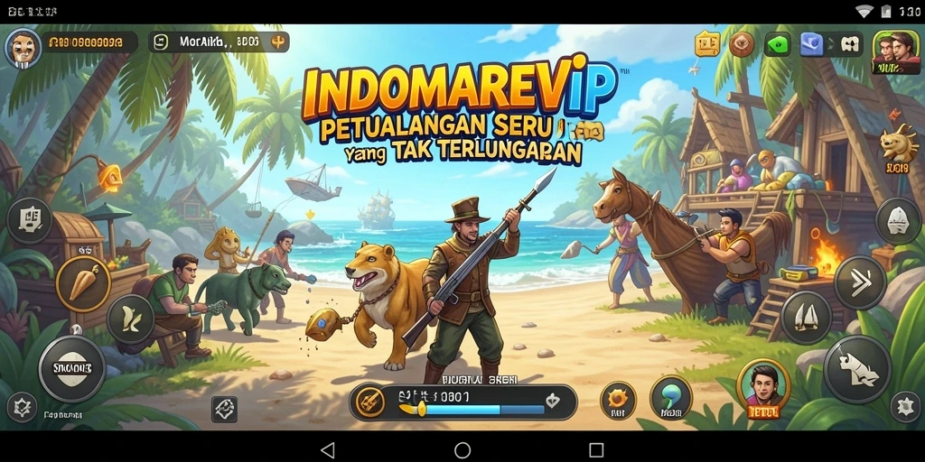 Gameplay INDOMAREVIP yang menarik dan penuh petualangan.
