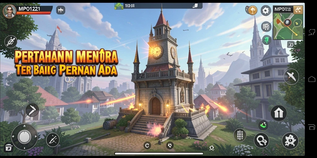 Tangkapan layar dari gameplay MPO1221 yang menegangkan.