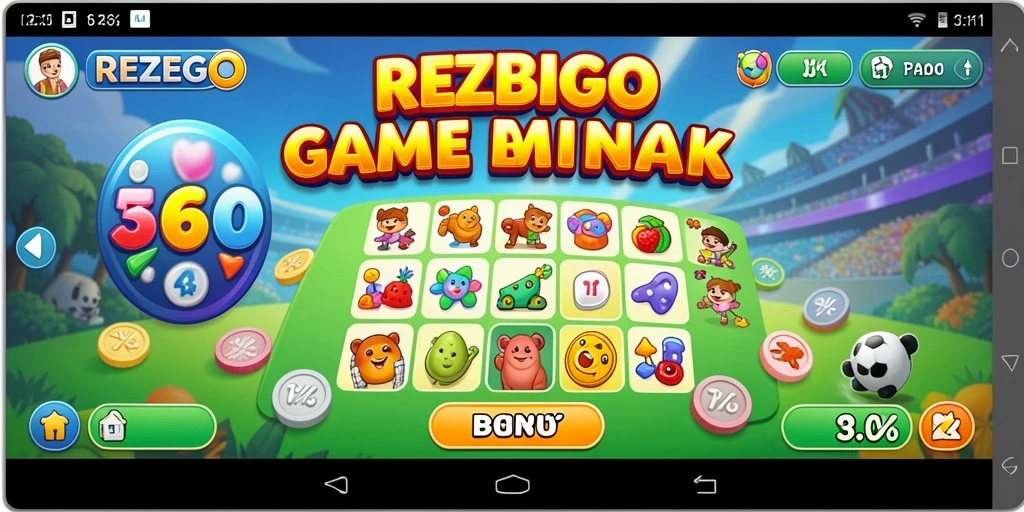 Tangkapan layar dari gameplay seru Bingo di REZEGO.